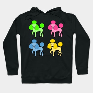 Technicolor Poodles Hoodie